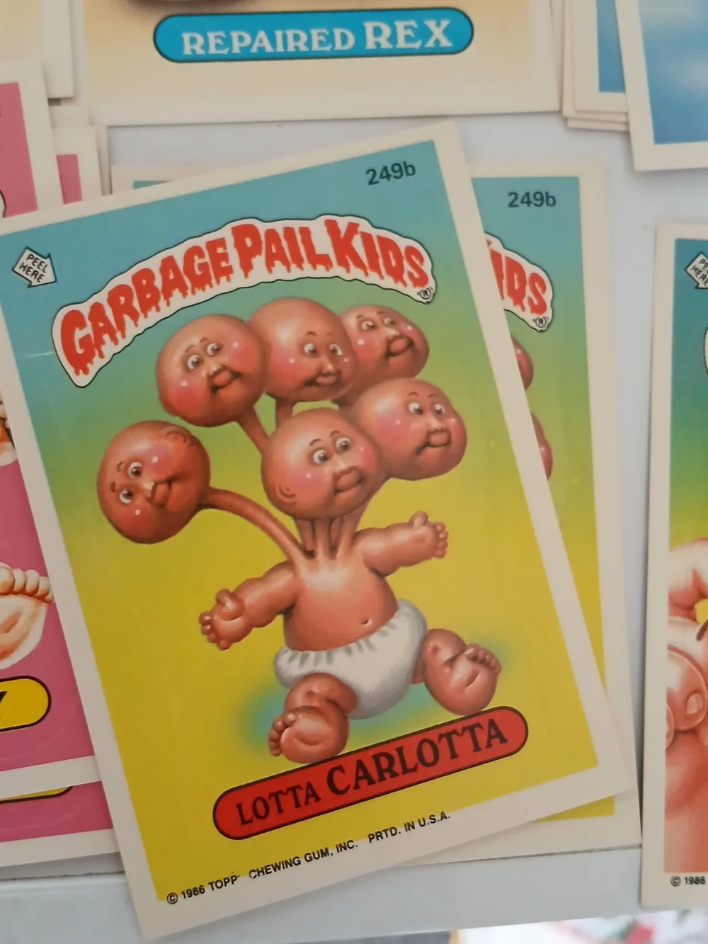 Garbage PAIL KIDS CARDS!